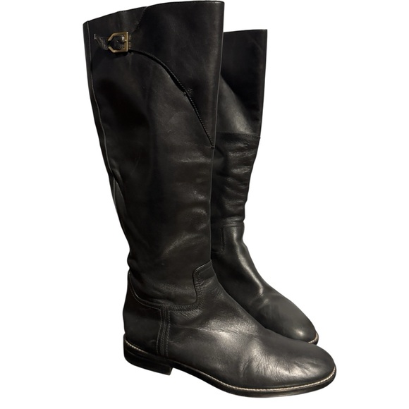 Cole Haan Shoes - Cole Haan Harrington Black Riding Boots